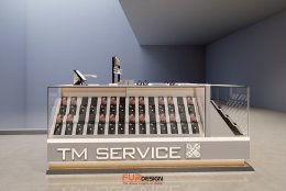 Design, manufacture, and installation: TM Service Shop / Central Rama IX, Bangkok